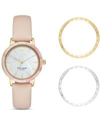 Kate Spade Morningside Interchangeable Top - Ring Watch - Natural