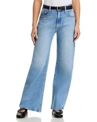 Mother - Lil Lasso Sneak High Rise Jeans - Lyst