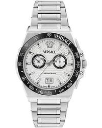 Versace - Greca Reaction Chronograph, 43Mm - Lyst