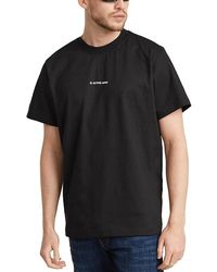 G-Star - Cotton Logo Graphic Tee - Lyst