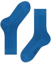 FALKE - Sensitive London Cotton Blend Solid Socks - Lyst