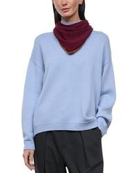 STAUD - Winston Wool Scarf Sweater - Lyst