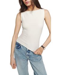 Reformation - Dusk Knit Sleeveless Top - Lyst