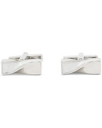 Reiss - Carrick Twisted Bar Cufflinks - Lyst