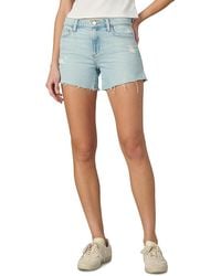 Joe's Jeans - The Ozzie Side Slit Denim Shorts - Lyst