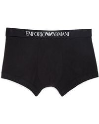 Emporio Armani - Stretch Cotton Boxer Briefs - Lyst