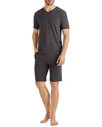 Hanro - Lounge V-Neck Tee - Lyst