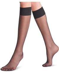 FALKE - Nylon Knee High Socks - Lyst