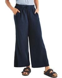 Splendid - Gauze Pallazzo Pants - Lyst