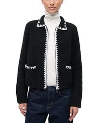 STAUD - Jeremy Whipstitch Sweater - Lyst