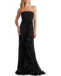 【Tadashi Shoji】MALONE CASCADING RUFFLE GOWN Malone Cascading Ruffle Gown | Tadashi Shoji