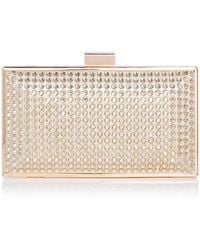 Aqua - Crystal Minaudiere - Lyst