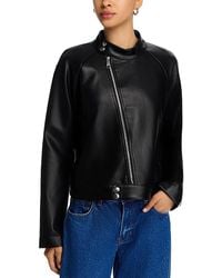 Steve Madden - Jett Faux Leather Moto Jacket - Lyst