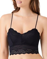 B.tempt'd - B. Tempt'D By Wacoal Inspired Eyelet Longline Bralette - Lyst