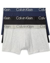 Calvin Klein - Ultra Soft Modern Trunks, Pack Of 3 - Lyst