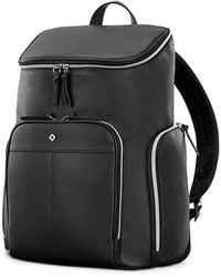 Samsonite - Mobile Solution 2 Leather Deluxe Backpack - Lyst
