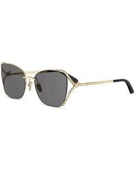 BVLGARI - Serpenti Viper Rectangular Sunglasses, 56Mm - Lyst