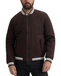 HUNTER - Manstone Water Repellent Varsity-Style Jacket - Lyst