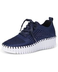 Ilse Jacobsen - Tulip Woven Platform Sneakers - Lyst