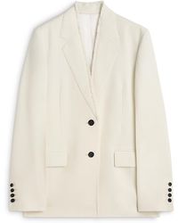TOTEME - Raw Lapel Jacket - Lyst