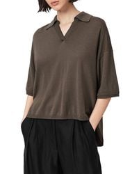 AllSaints - Bern Polo - Lyst