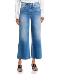 Frank & Eileen - Galway Cotton Blend Wide Leg Jeans - Lyst