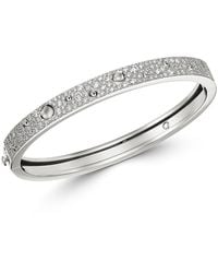 Roberto Coin - 18K Pois Moi Luna Diamond Bangle Bracelet - Lyst