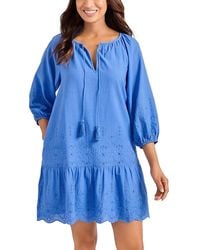 Tommy Bahama - Eyelet Dress Swim Cover-Up - Lyst