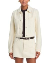 FRAME - The Small Denim Jacket - Lyst