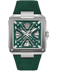 Bulova - Marc Anthony Series X2 Leather Strap Watch, 41Mm X 41Mm - Lyst