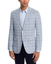 BOSS - H-Hutson Plaid Regular Fit Suit Jacket - Lyst
