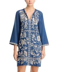 Johnny Was - Lucinda Kimono Sleeve Relaxed Dress - Lyst