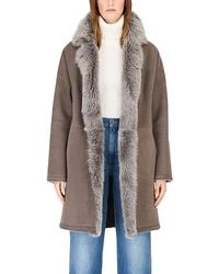 Hiso - August Reversible Shearling Jacket - Lyst