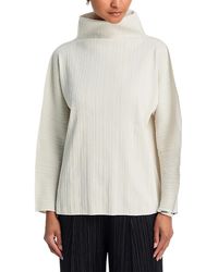 Pleats Please Issey Miyake - A Poc Shell Shirt - Lyst