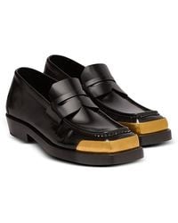 Balmain - Glazed Square-Toe Boots - Lyst