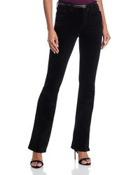 L'Agence - Stevie Velvet High Rise Straight Jeans - Lyst
