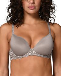 Simone Perele - Caresse 3D Plunge Lace Underwire Bra - Lyst