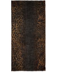 Zadig & Voltaire - Judy Leopard Print Wool Scarf - Lyst