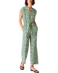 Whistles - Petite Wide Leg Jumpsuit - Lyst