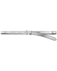 Veronica Beard - Crinkle Leather Dash Belt - Lyst