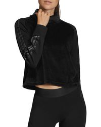 adidas Originals Sport Id Velour - Panel Sweatshirt - Black