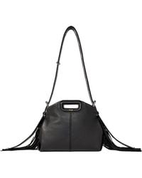 Maje - Miss M Smooth Leather Mini Bag - Lyst