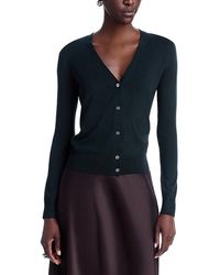 Theory - V Neck Regal Cardigan Sweater - Lyst