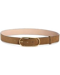 Rag & Bone - Rounded Rebound Leather Belt - Lyst