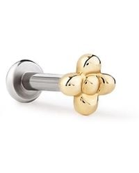 Ana Luisa - Solid Liora Flatback Single Stud - Lyst