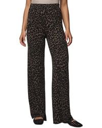 Splendid - Leopard Sweater Knit Pants - Lyst