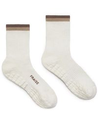 Fraise - Striped Crew Grip Sock - Lyst