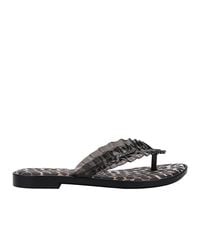 Melissa - Slim Thong Sandals - Lyst