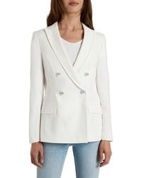 Santorelli - Caryn Double-Breasted Blazer - Lyst