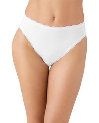 B.tempt'd - B. Tempt'D By Wacoal Inspired Eyelet Hi Leg Briefs - Lyst